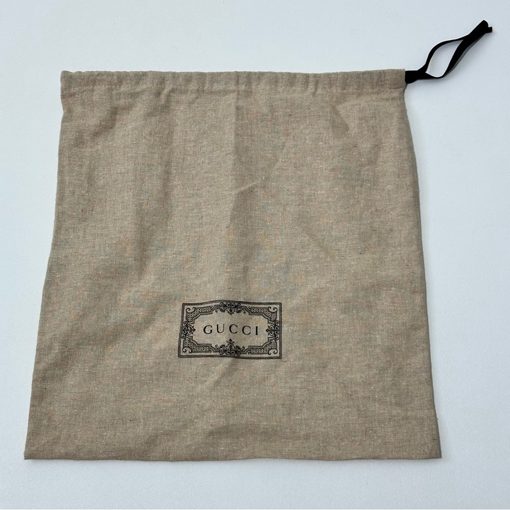 Gucci Canvas Duster Protection Bag Travel Purses Shoes Accessories